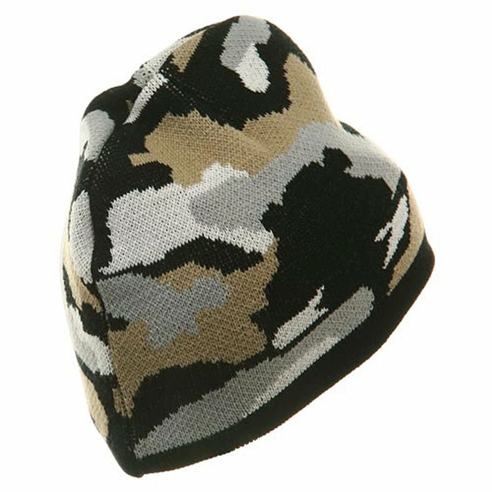 Otto Camo Design Beanie - Image 3