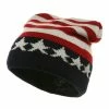MG Printed Beanie USA Flag