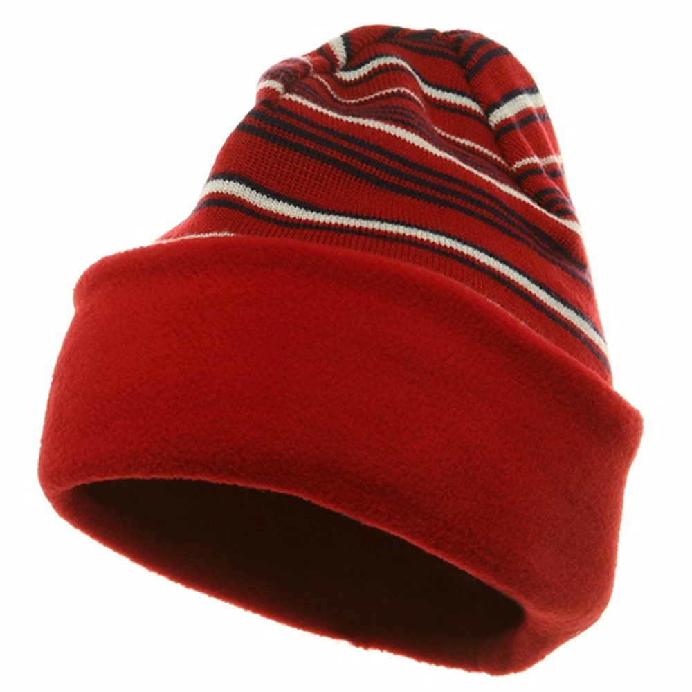 MG Reversible Fleece Beanie