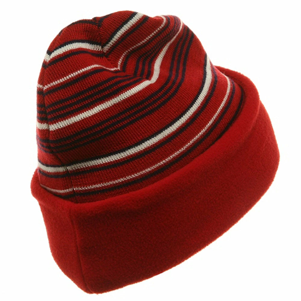MG Reversible Fleece Beanie - Image 3