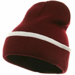 Cameo Color Trim Long Beanie