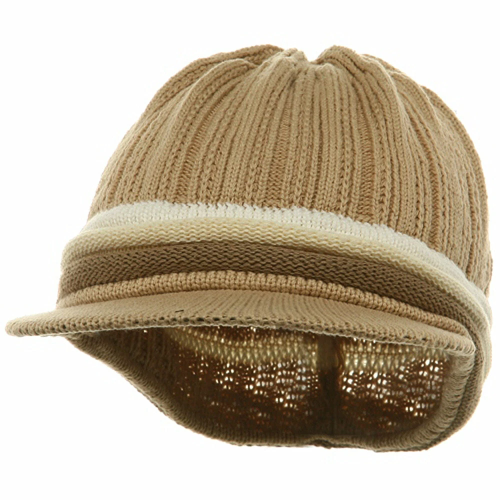 Rasta World 3 Brim Rasta Beanie Visors