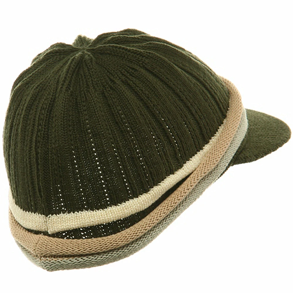 Rasta World 3 Brim Rasta Beanie Visors - Image 8