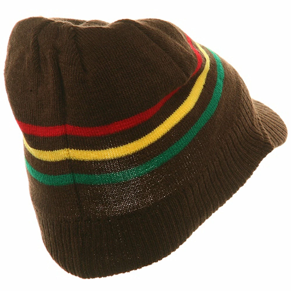 Rasta World New Ratsa RGY Visor Cap - Image 3