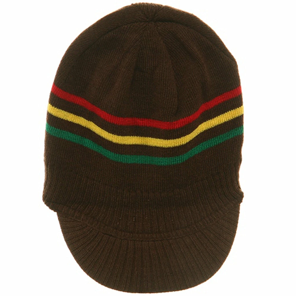 Rasta World New Ratsa RGY Visor Cap - Image 4