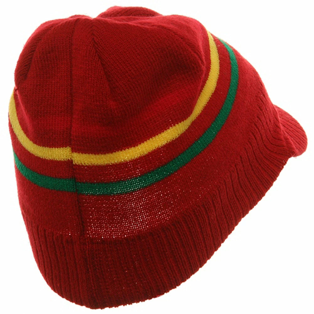 Rasta World New Ratsa RGY Visor Cap - Image 8