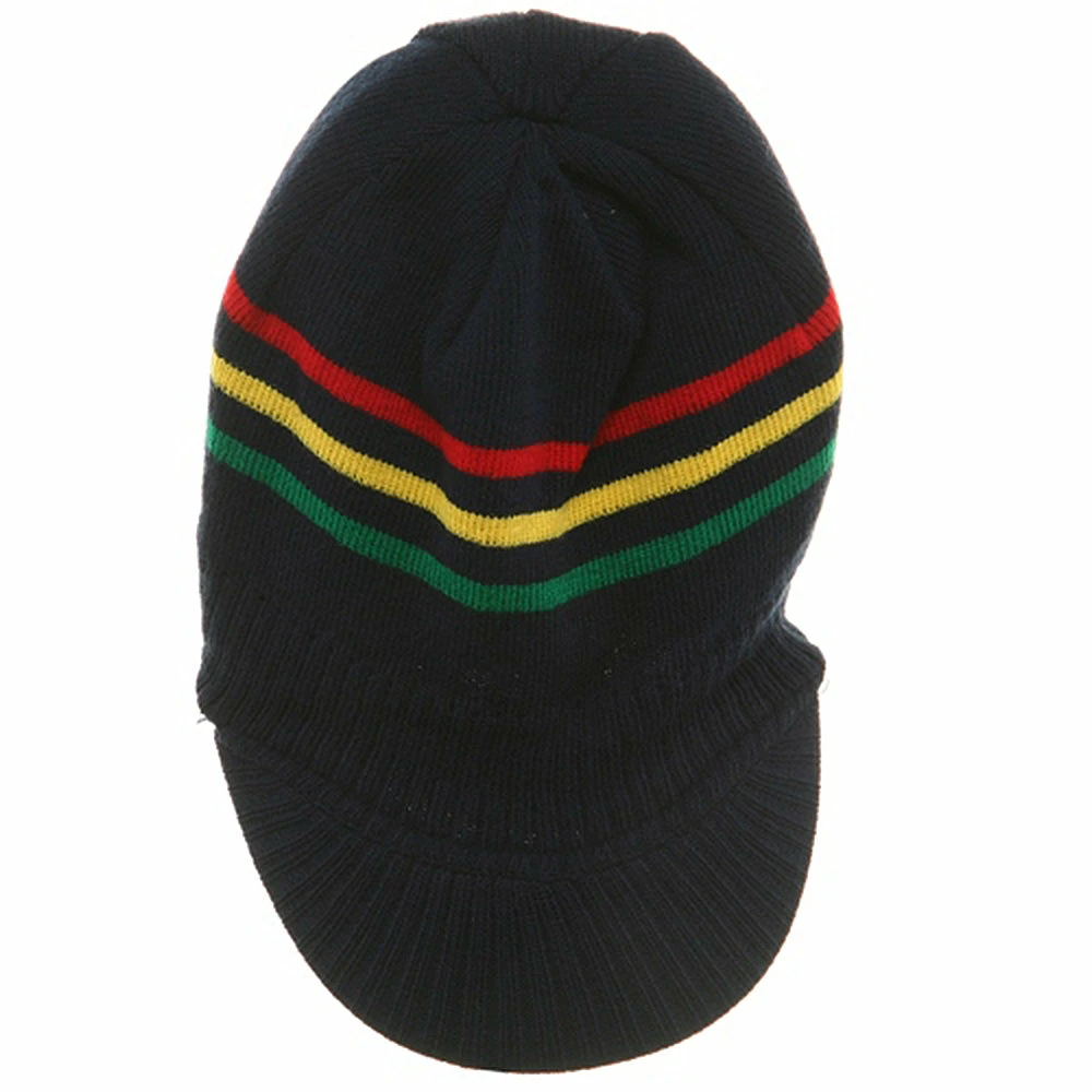 Rasta World New Ratsa RGY Visor Cap - Image 24