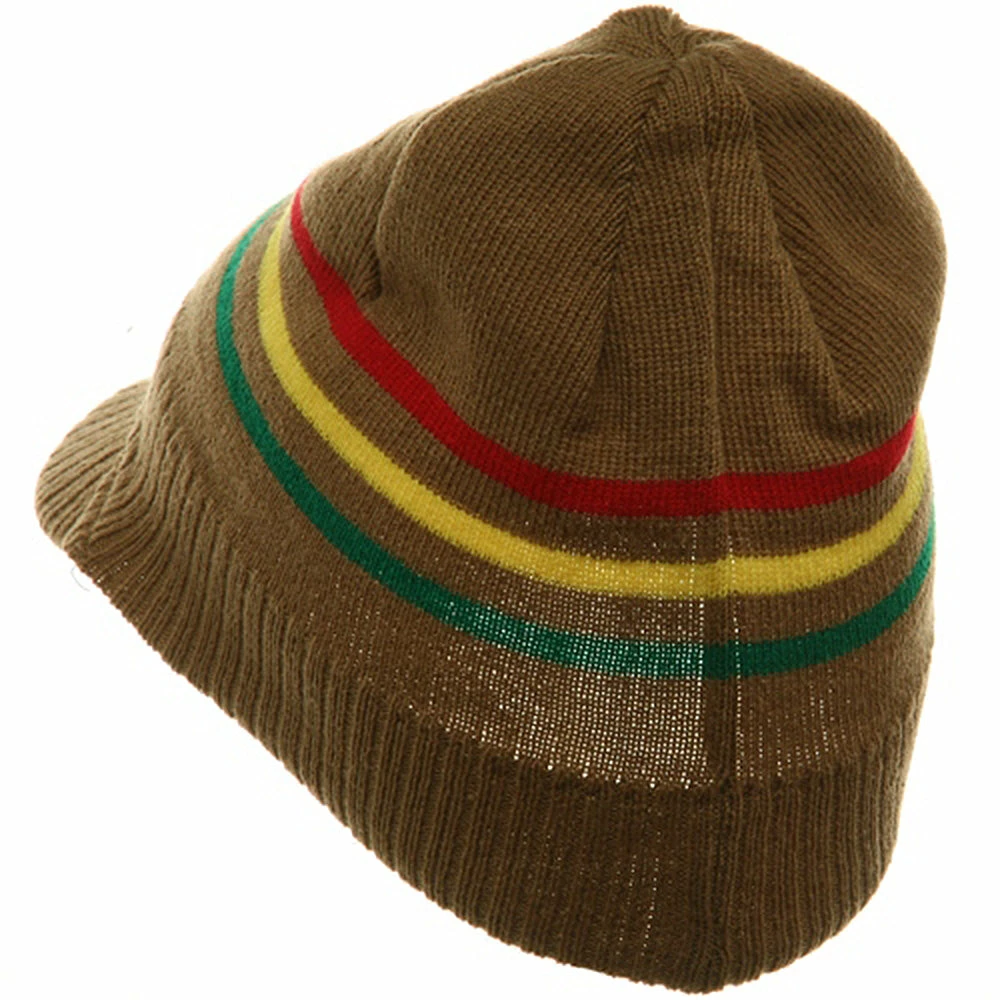 Rasta World New Ratsa RGY Visor Cap - Image 37
