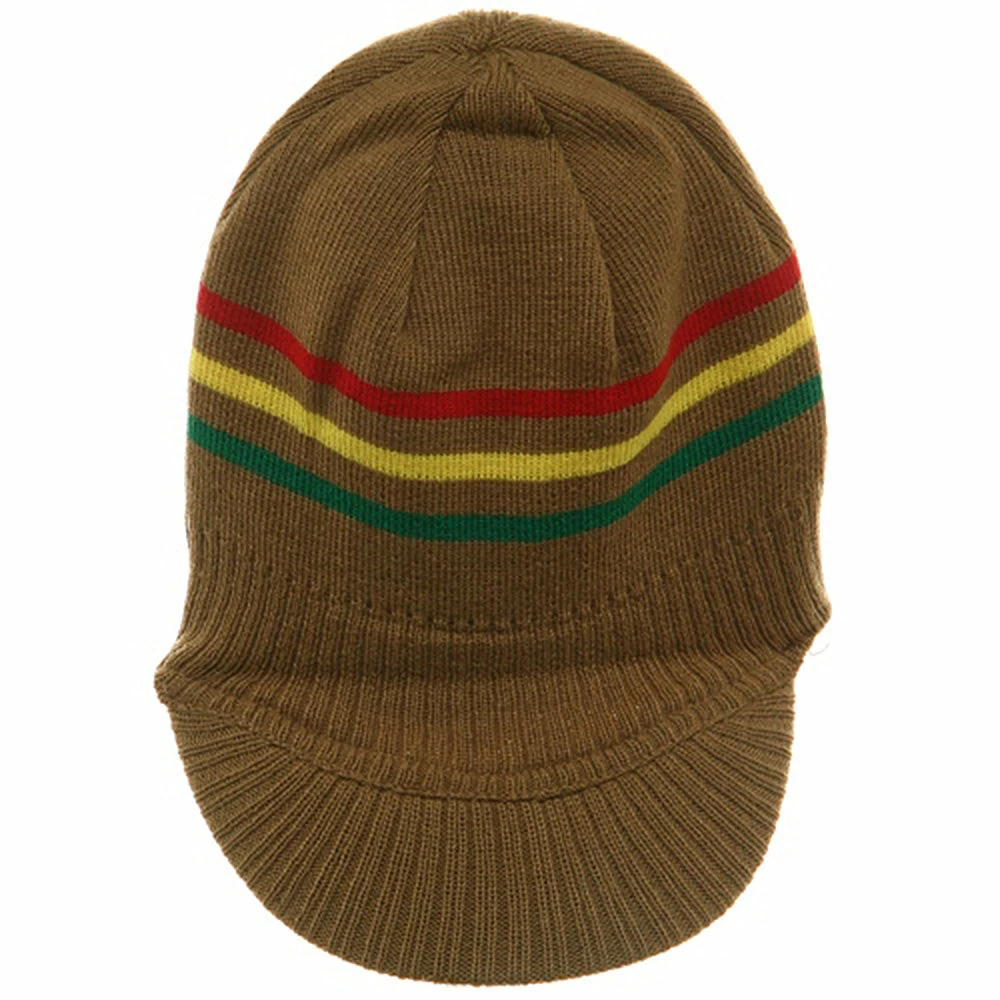 Rasta World New Ratsa RGY Visor Cap - Image 39