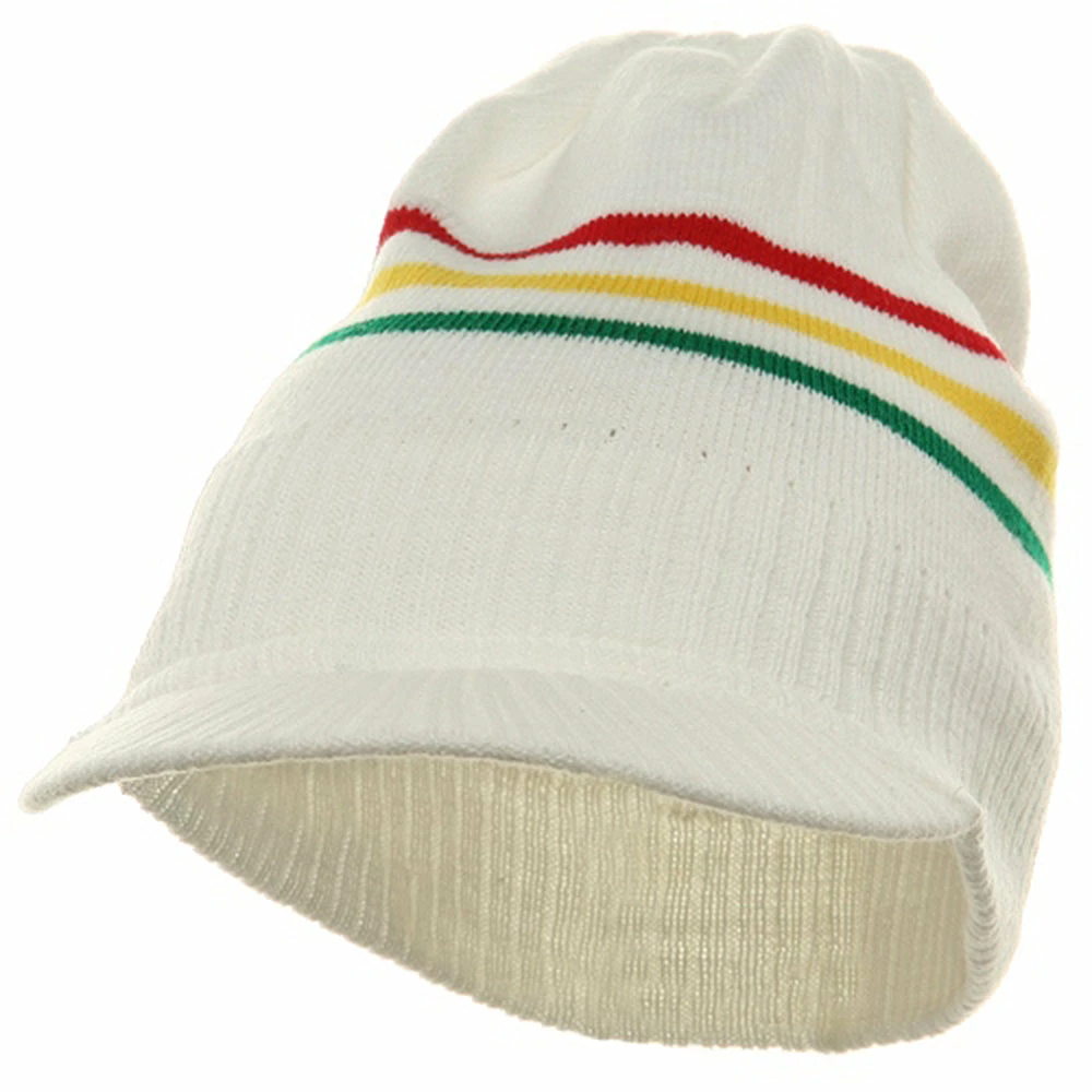 Rasta World New Ratsa RGY Visor Cap - Image 46