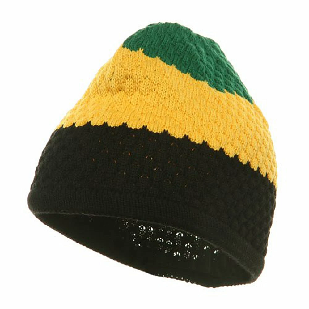 Rasta World Hand Crocheted Beanie (03) - Image 46