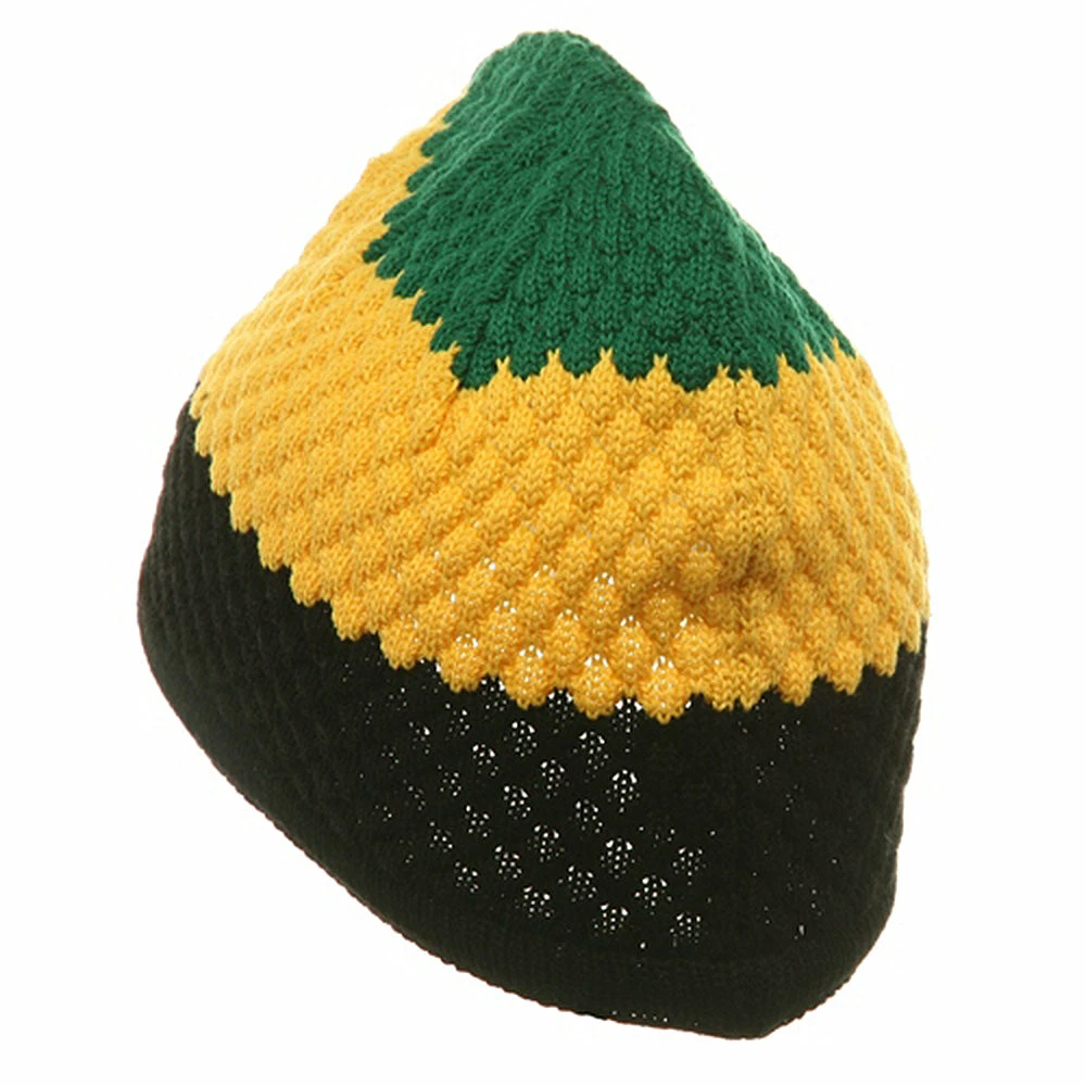 Rasta World Hand Crocheted Beanie (03) - Image 47