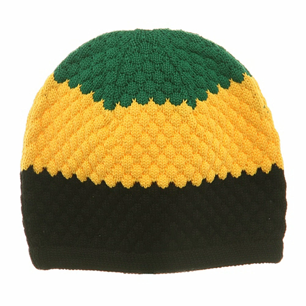 Rasta World Hand Crocheted Beanie (03) - Image 49