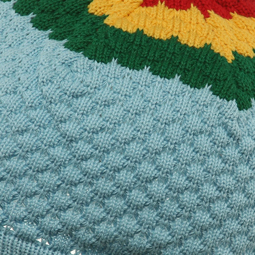 Rasta World Hand Crocheted Beanie (03) - Image 35