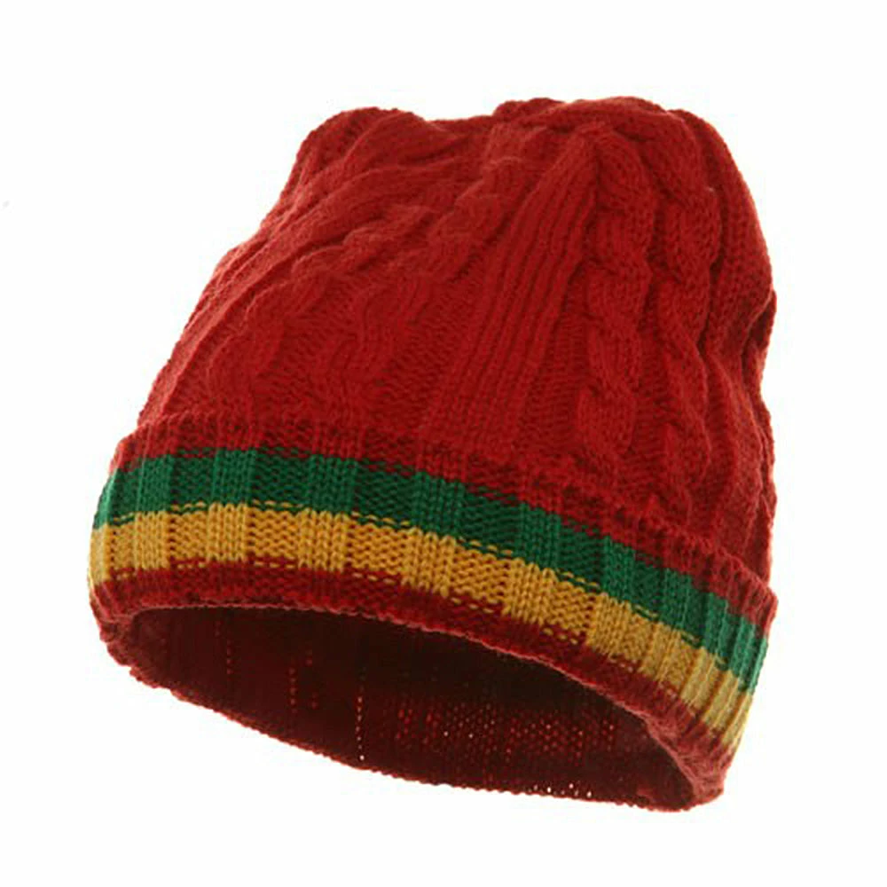 Rasta World Twister Ski Beanie - Image 26