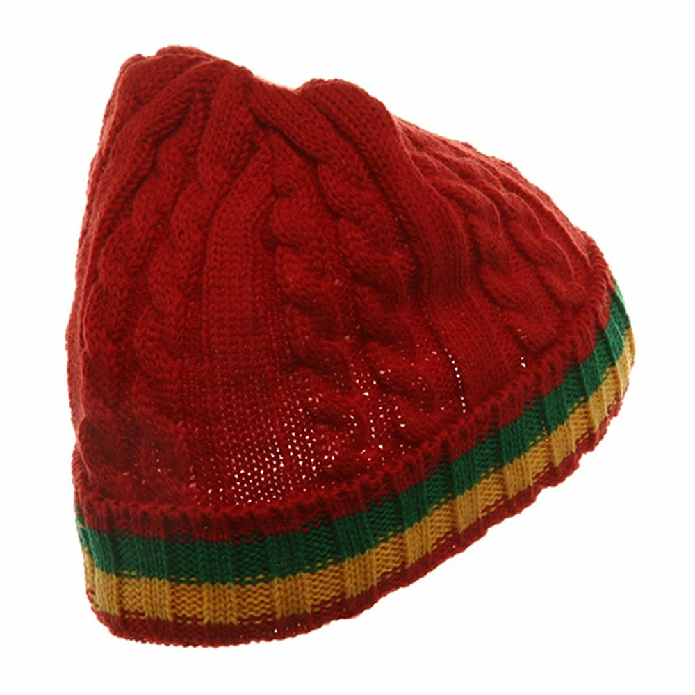 Rasta World Twister Ski Beanie - Image 28
