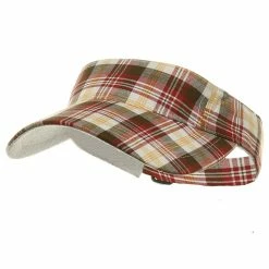 MG Pro Style Plaid Visor