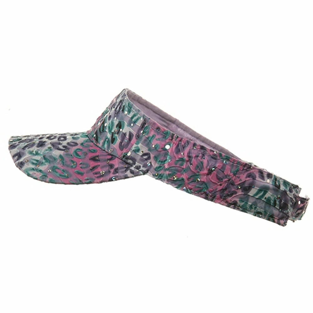 Something Special Multi Color Animal Print Visor - Image 7