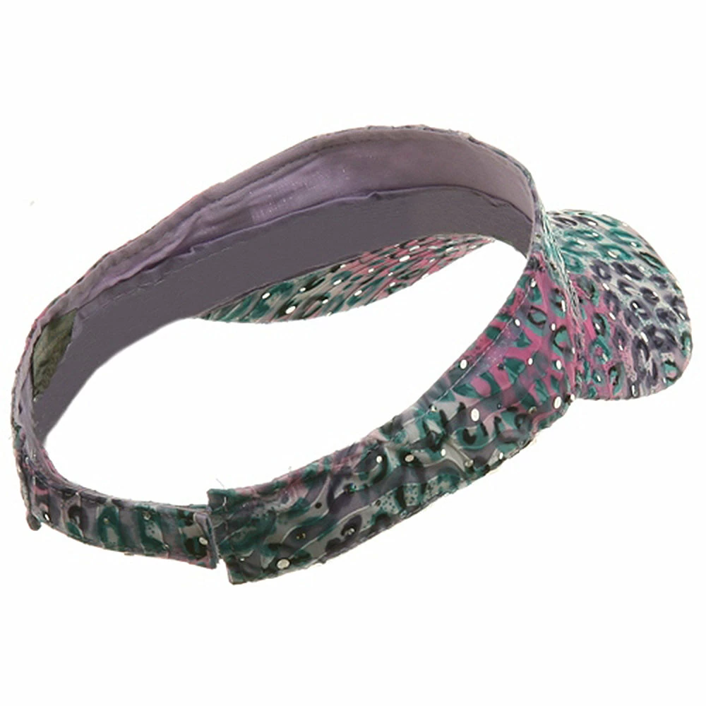 Something Special Multi Color Animal Print Visor - Image 8