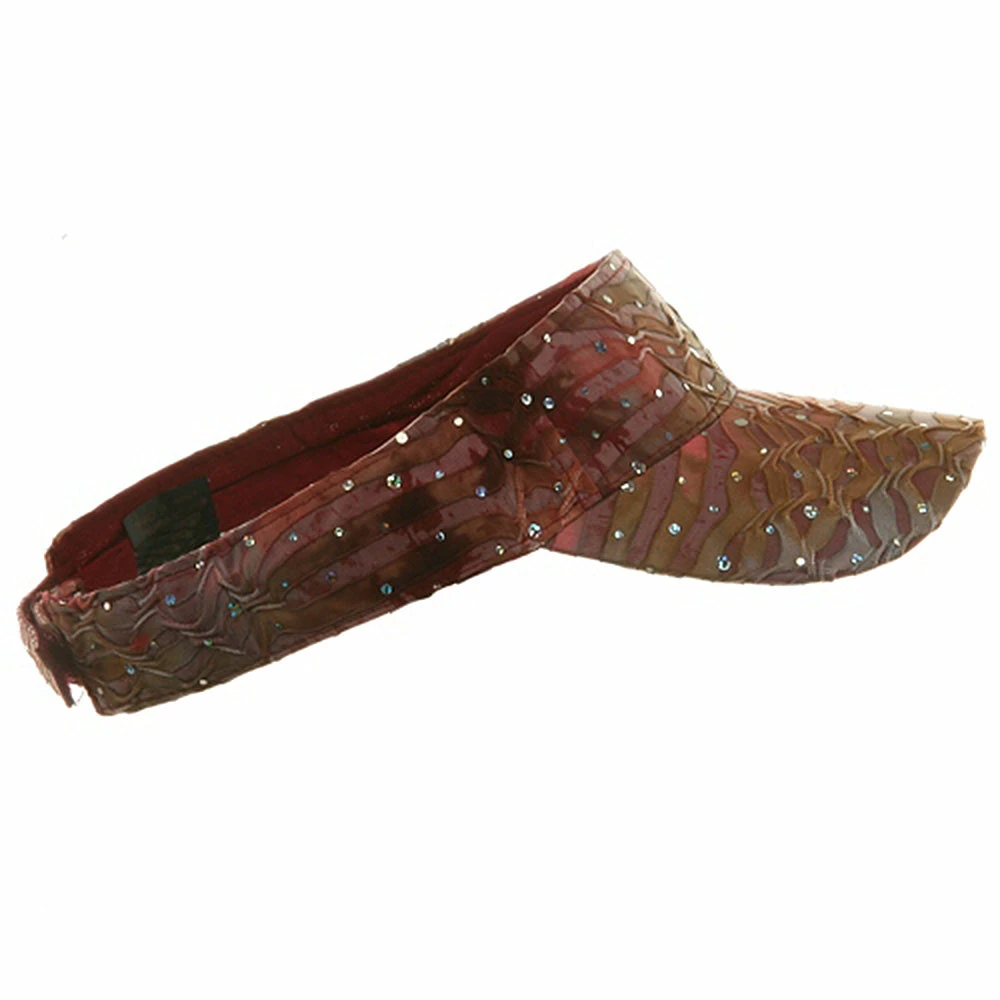 Something Special Multi Color Animal Print Visor - Image 24