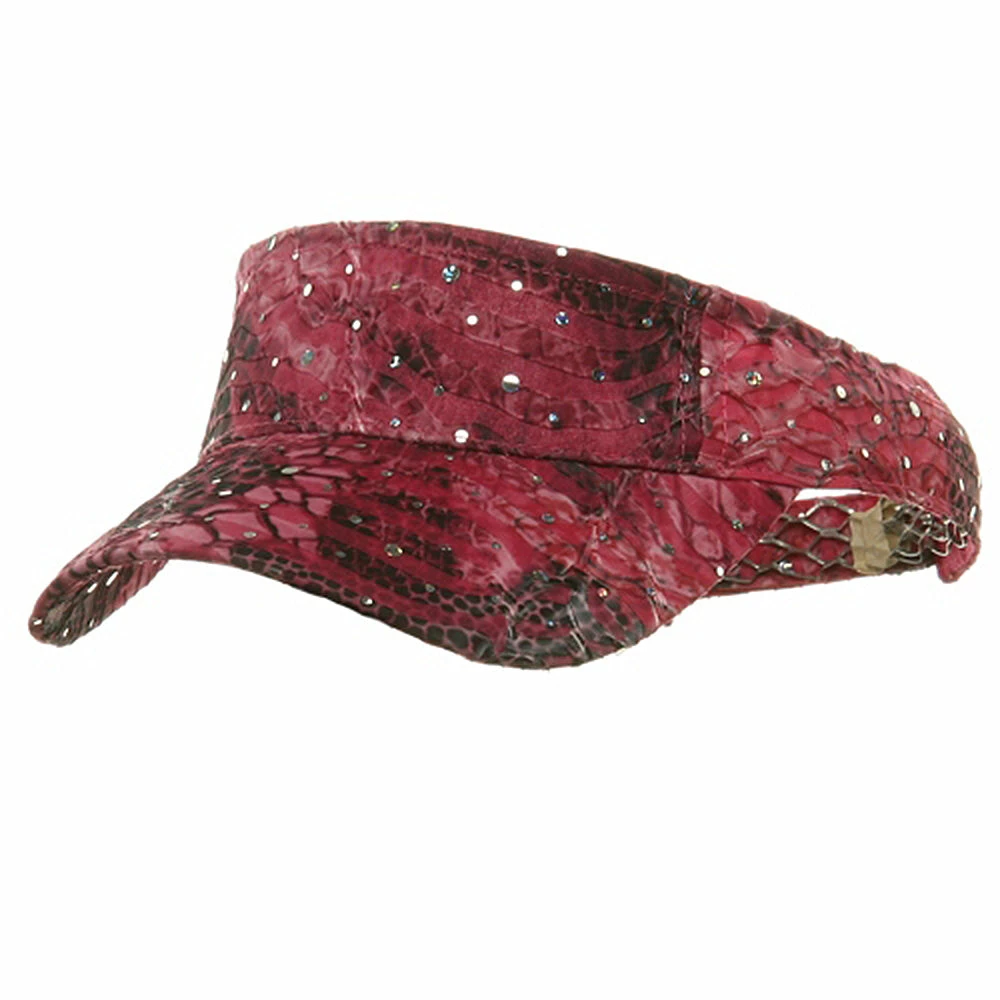 Something Special Multi Color Animal Print Visor - Image 31