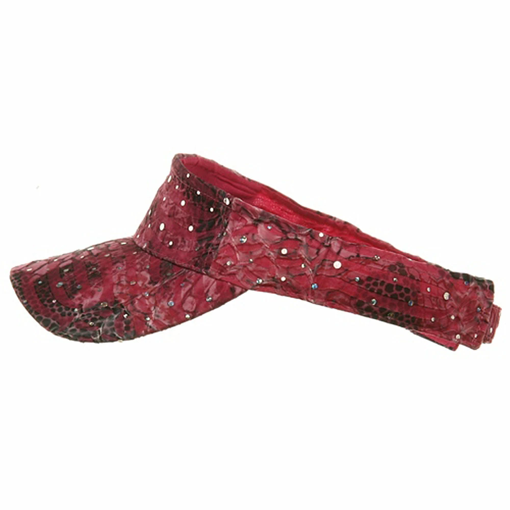 Something Special Multi Color Animal Print Visor - Image 32