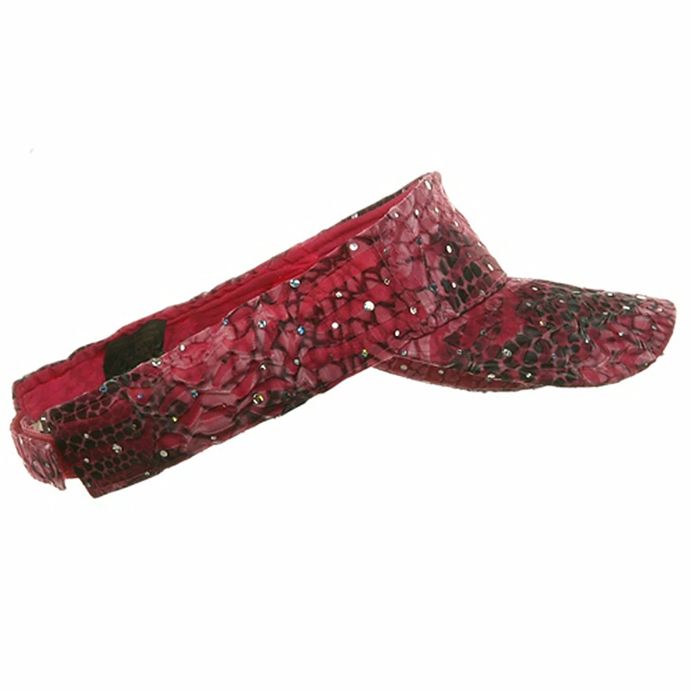 Something Special Multi Color Animal Print Visor - Image 34