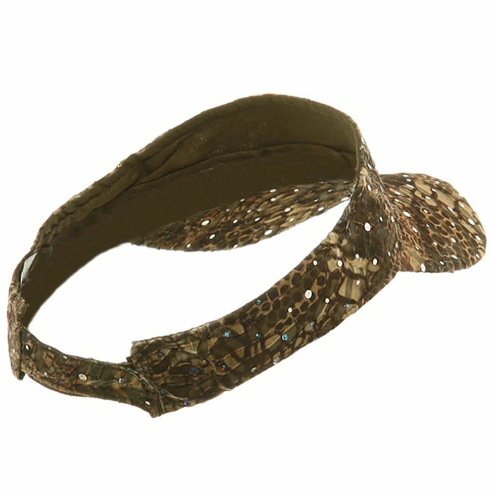 Something Special Multi Color Animal Print Visor - Image 13