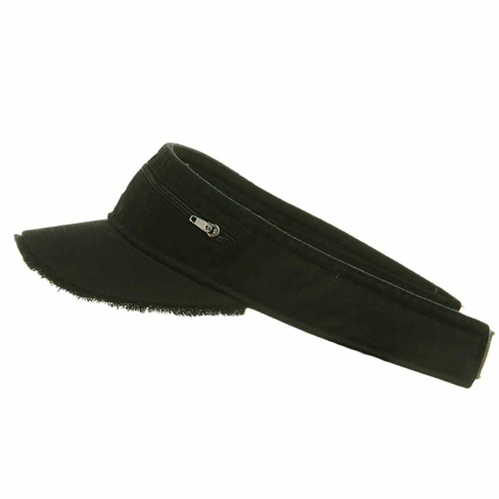 MG Enzyme Washed Cotton Twill Visor - Image 2