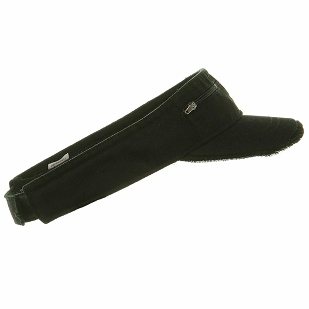 MG Enzyme Washed Cotton Twill Visor - Image 4