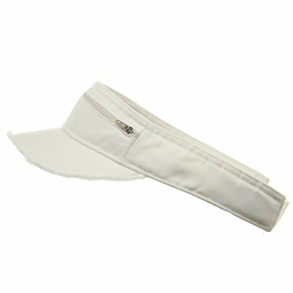 MG Enzyme Washed Cotton Twill Visor - Image 7