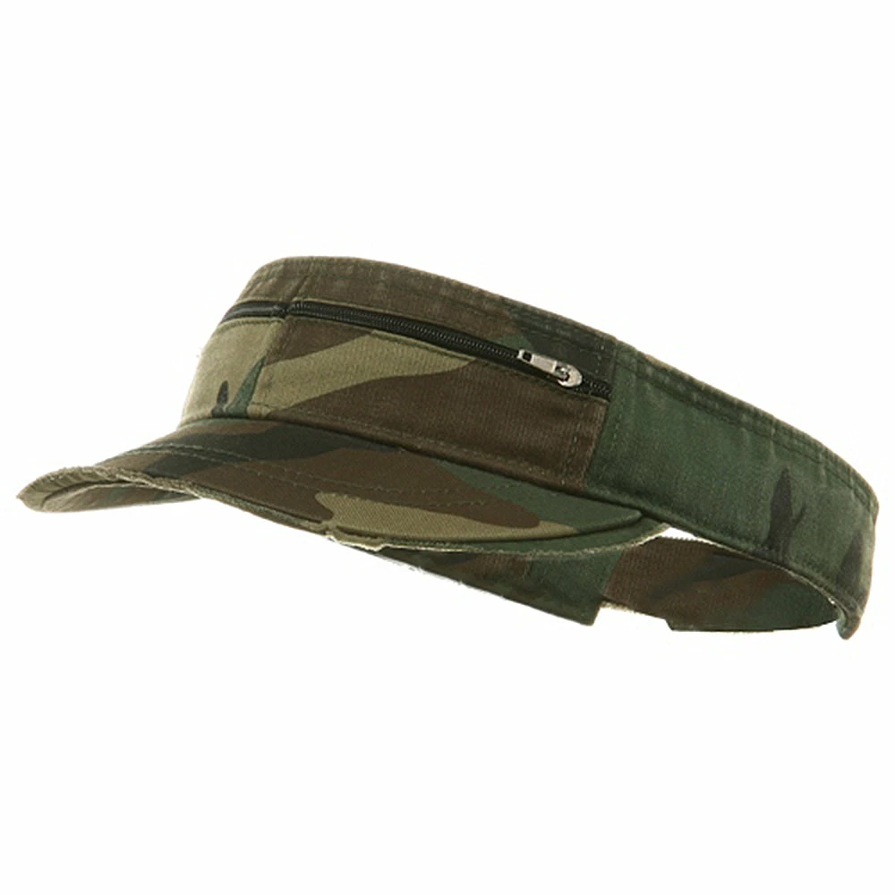 MG Enzyme Washed Cotton Twill Visor - Image 21