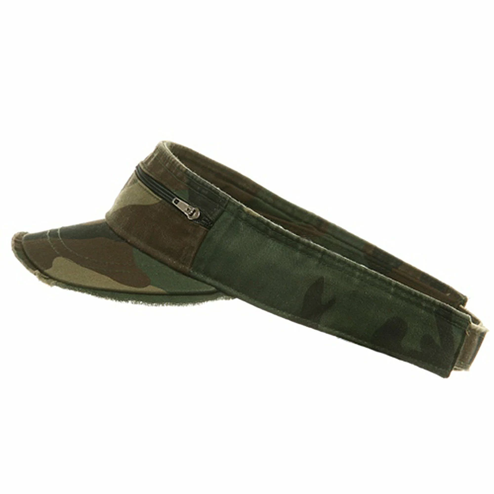 MG Enzyme Washed Cotton Twill Visor - Image 22