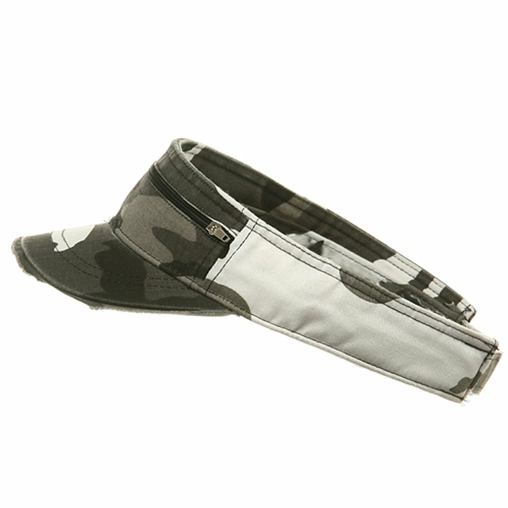 MG Enzyme Washed Cotton Twill Visor - Image 27