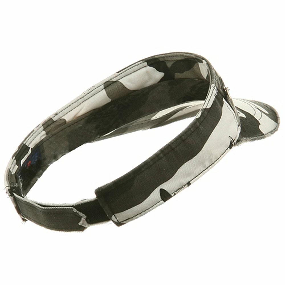 MG Enzyme Washed Cotton Twill Visor - Image 28