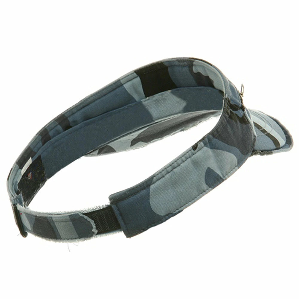 MG Enzyme Washed Cotton Twill Visor - Image 33