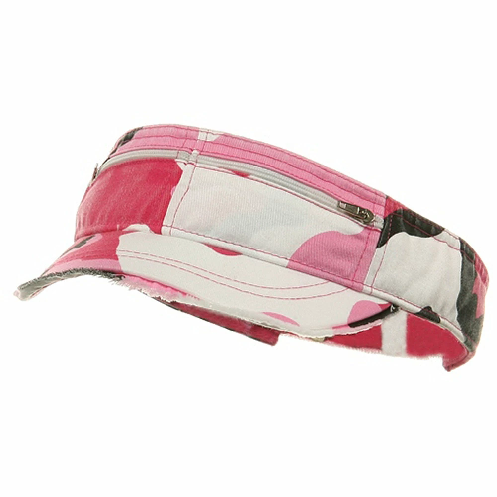 MG Enzyme Washed Cotton Twill Visor - Image 36