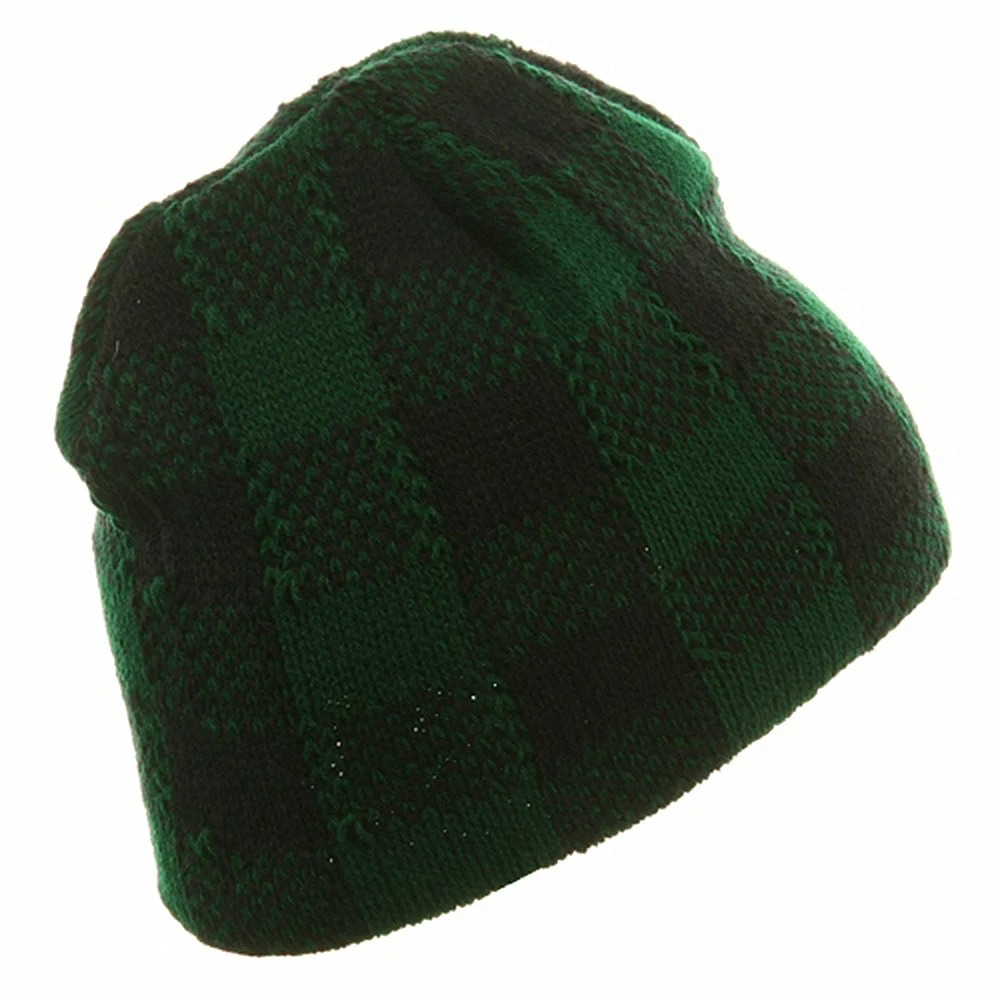 Artex Buffalo Plaid Short Beanie - Image 18