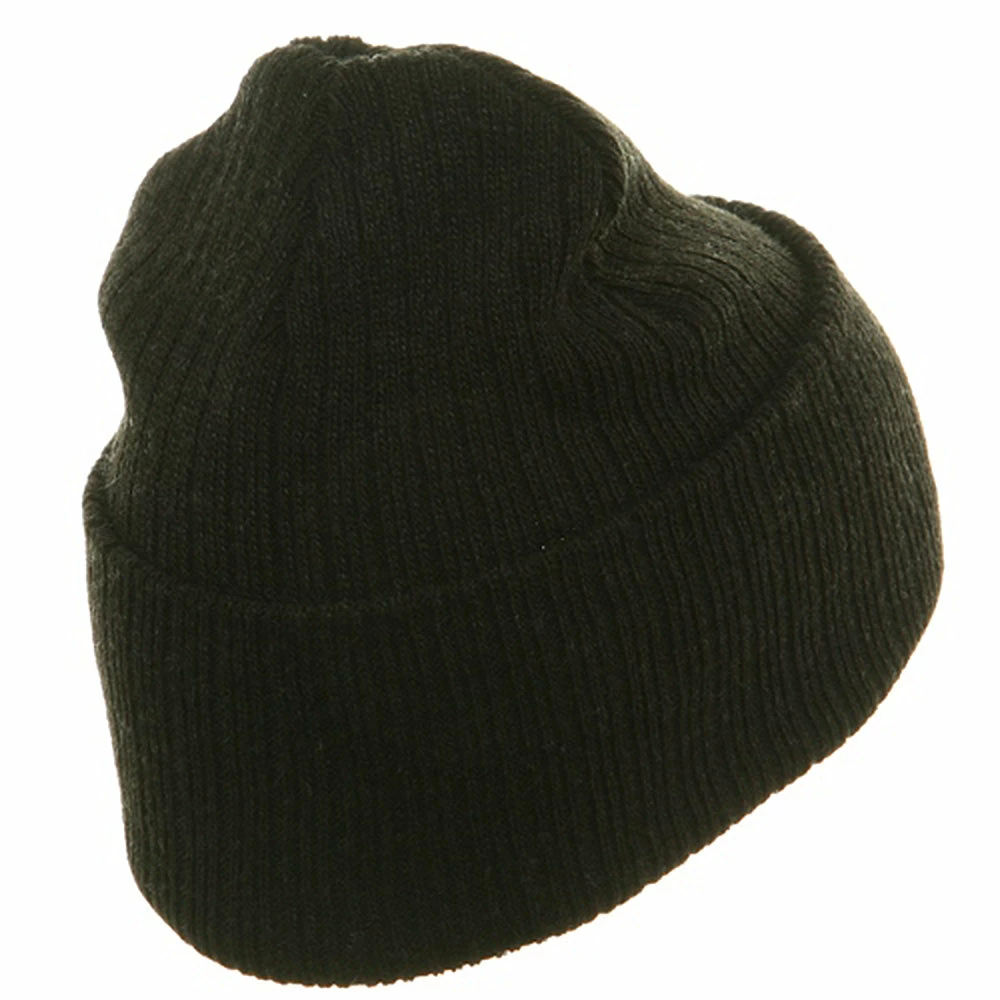 Artex Acrylic Ribbed Cuff Beanie - Image 38