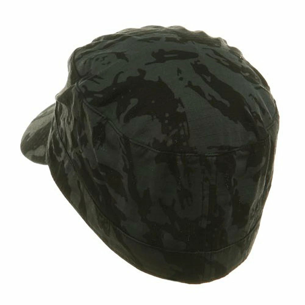 Cameo Fitted Cotton Ripstop Army Cap - Image 2