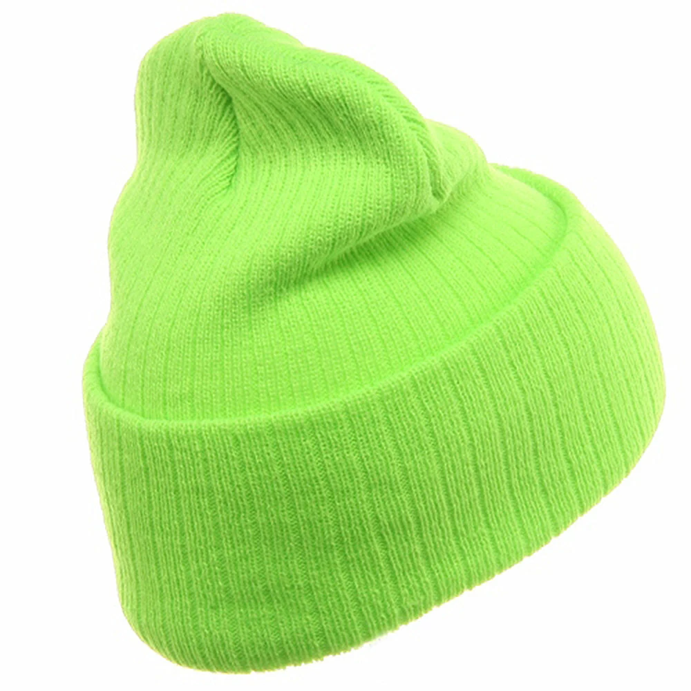 Artex Acrylic Ribbed Cuff Beanie - Image 43