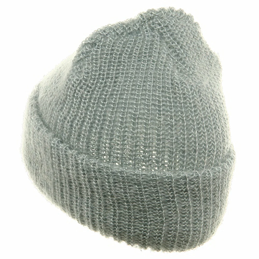 Artex American Mohair Rib Cuff Beanie - Image 2