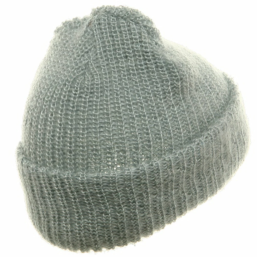 Artex American Mohair Rib Cuff Beanie - Image 3