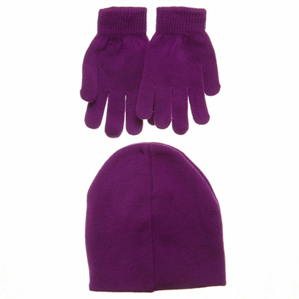 UBI/NYH Tinkerbell Knit Hat And Glove Set - Image 2