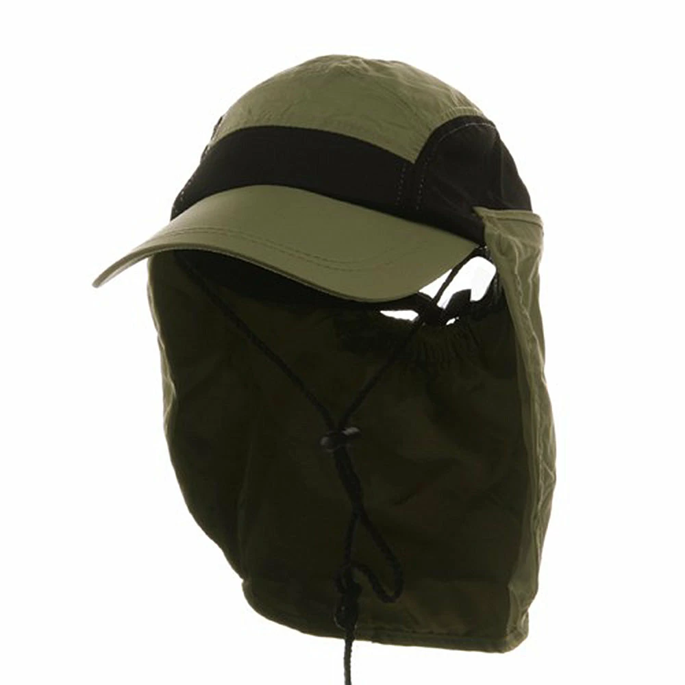Outdoor Ladies Removable Neck Guard Hat