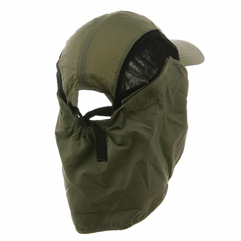 Outdoor Ladies Removable Neck Guard Hat - Image 3