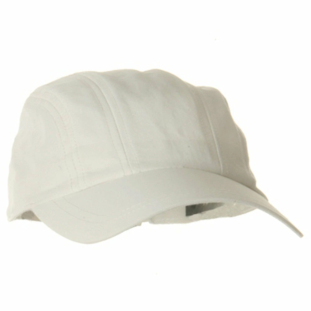 MG UV 5 Panel Tuck Away Flap Cap - Image 4