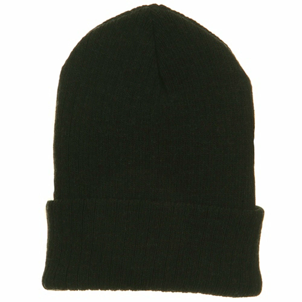 Artex Heavy Ribbed Cuff Beanie - Image 8