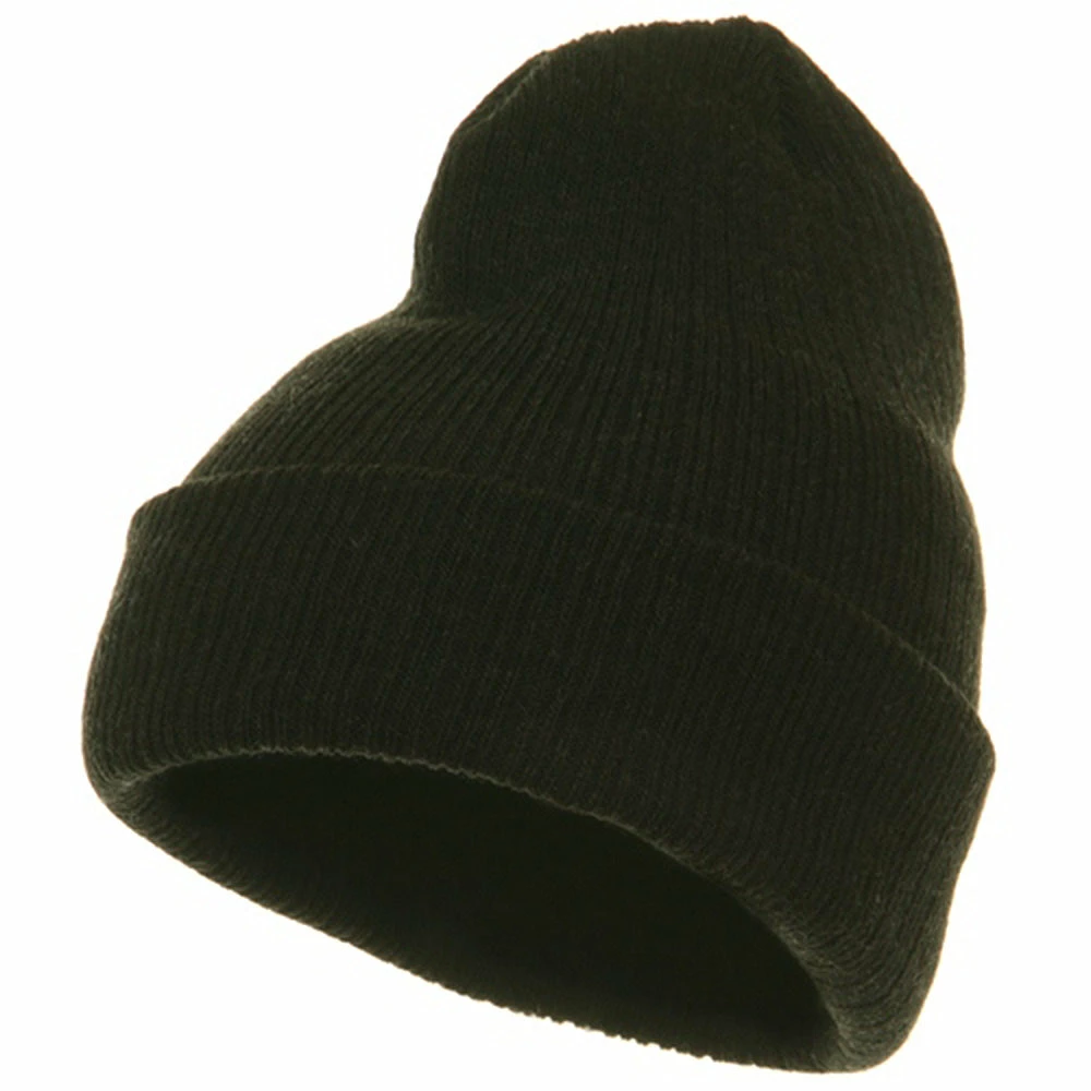 Artex Heavy Ribbed Cuff Beanie - Image 6