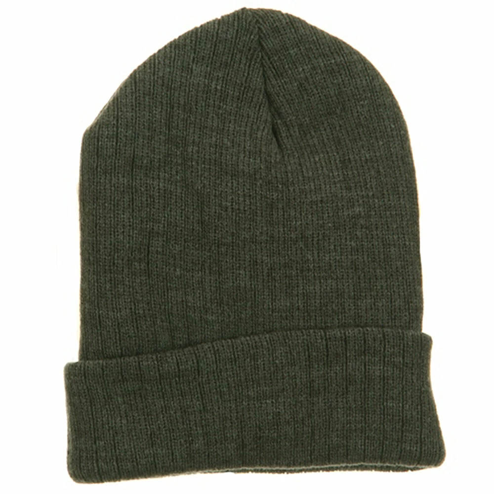 Artex Heavy Ribbed Cuff Beanie - Image 14